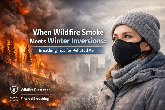 When Wildfire Smoke Meets Winter Inversions