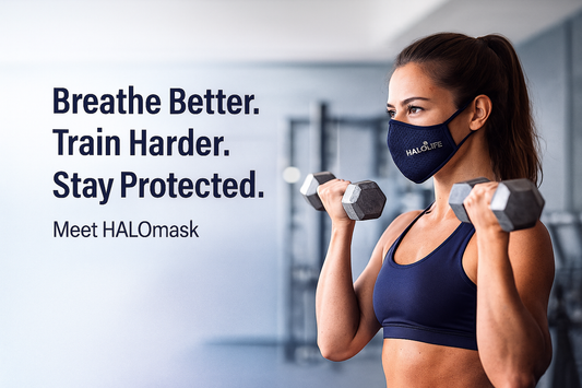 Breathe Better. Train Harder. Stay Protected — Meet HALOmask