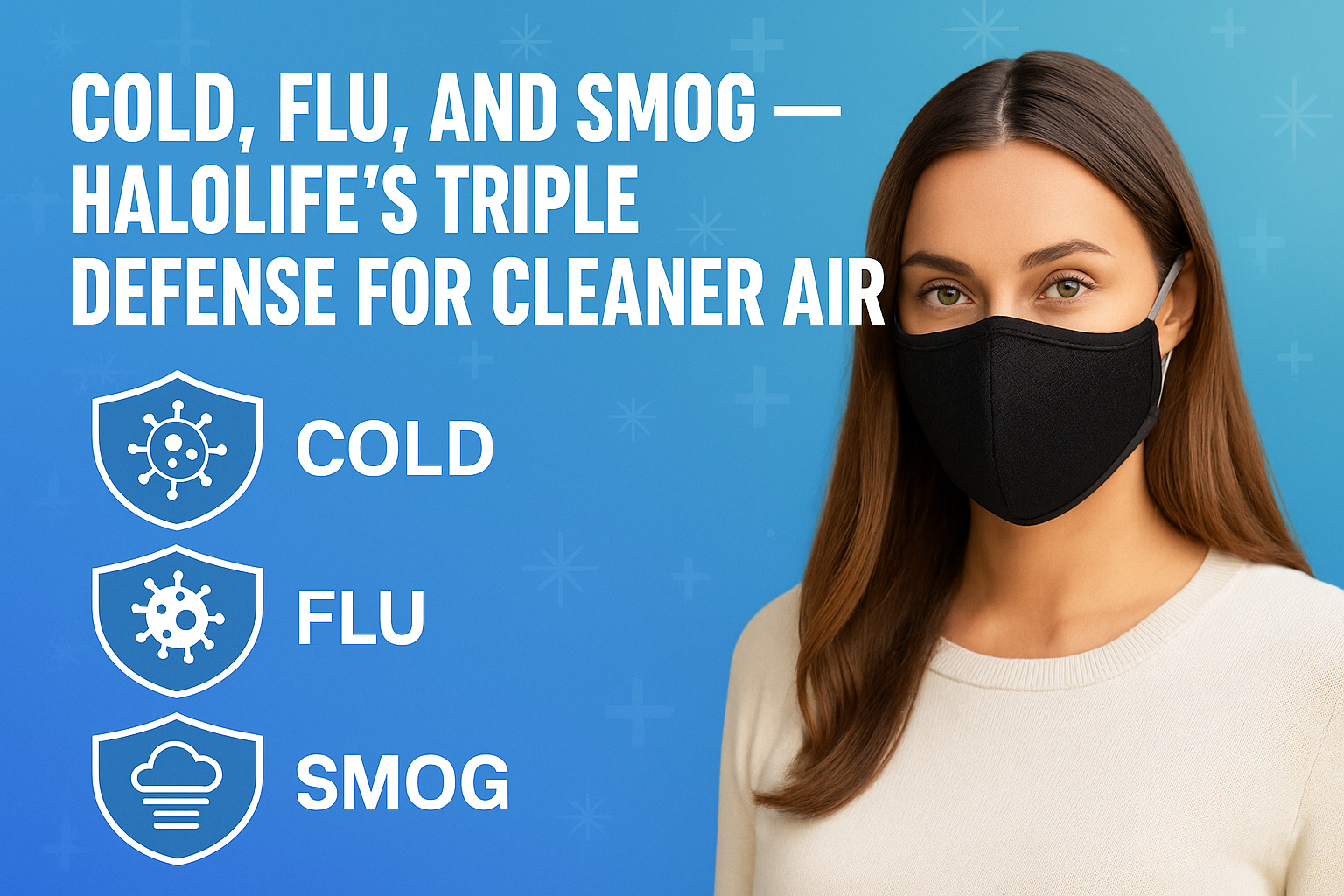 Cold, Flu, and Smog — HALOLIFE’s Triple Defense for Cleaner Air