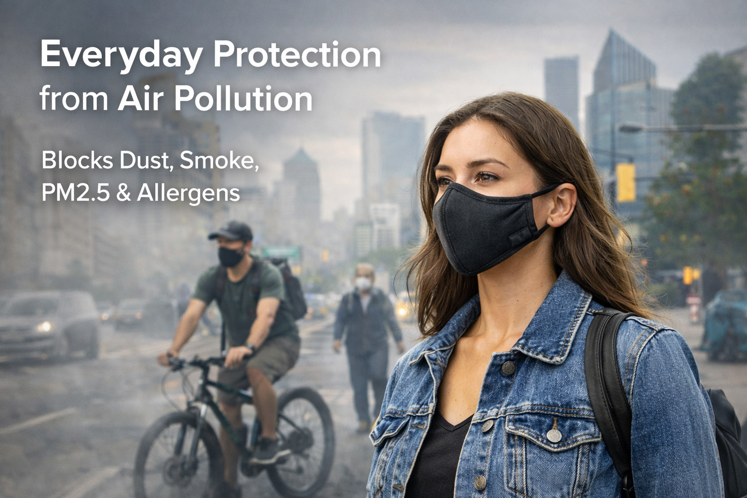 What Is a Reusable Pollution Mask and Who Needs One – HALOLIFE