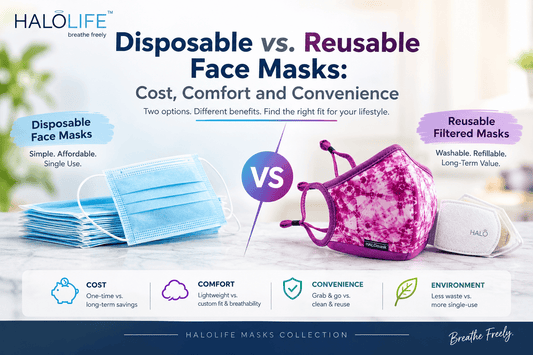 disposable vs. reusable face masks