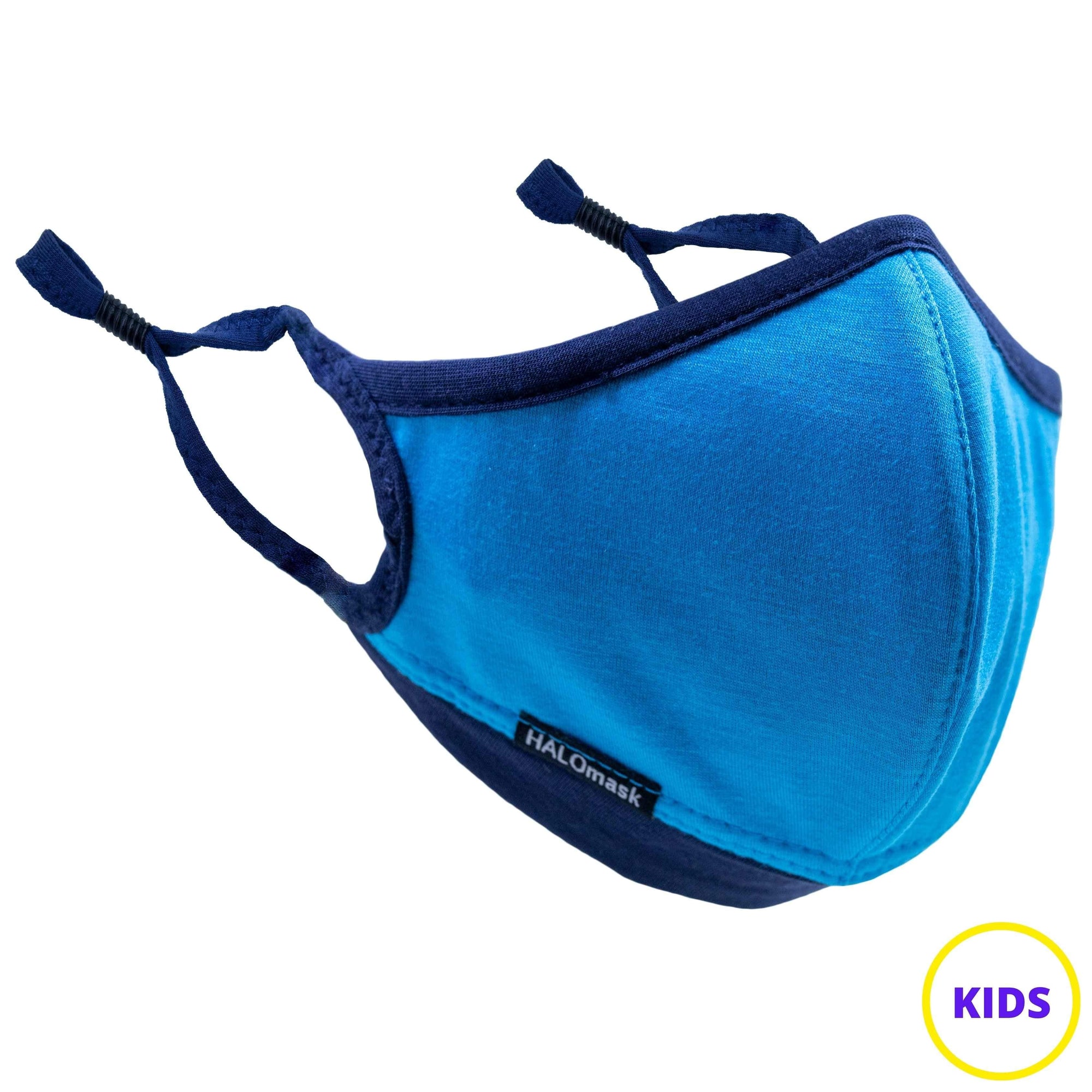 Kid's Cool Blue Mask With HALO Nanofilter™ Technology