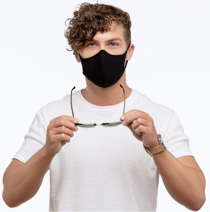 Black Mesh Sport Mask with HALO Nanofilter™ Technology