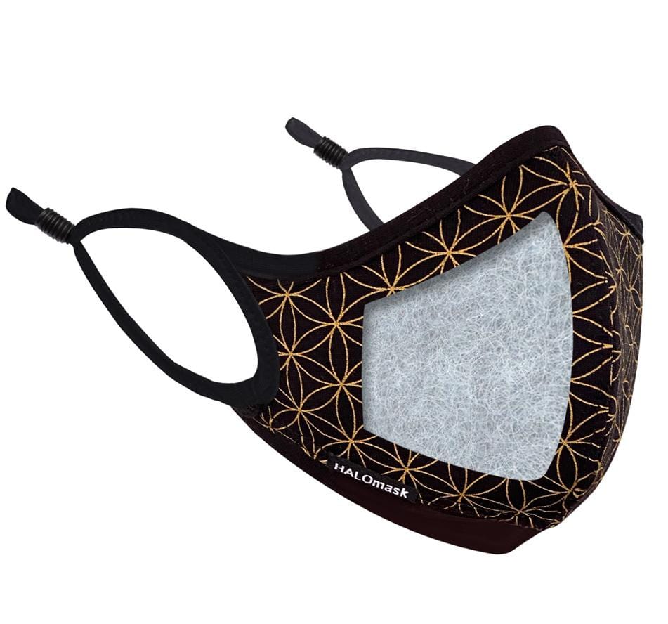 Unity Edition Black HALOmask | Reusable Nanofiber Face Mask – HALOLIFE