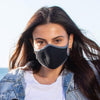 Black Mesh Mask With Gray Trim with HALO Nanofilter™ Technology