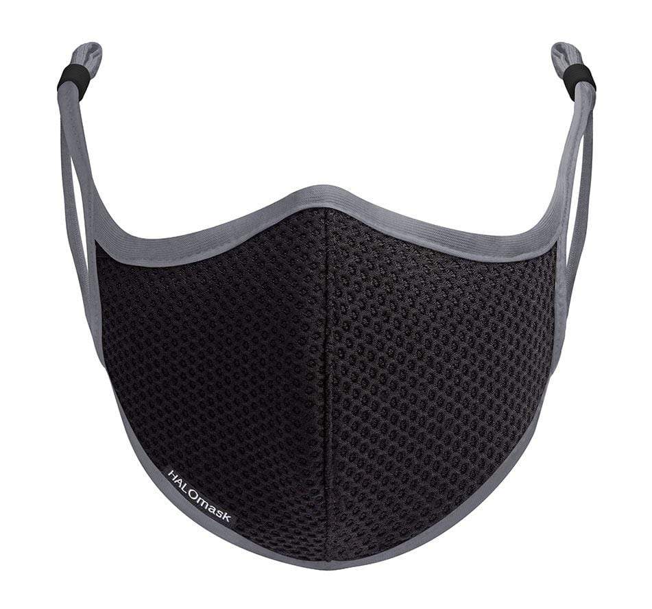 Black Mesh Mask w/ Gray Trim