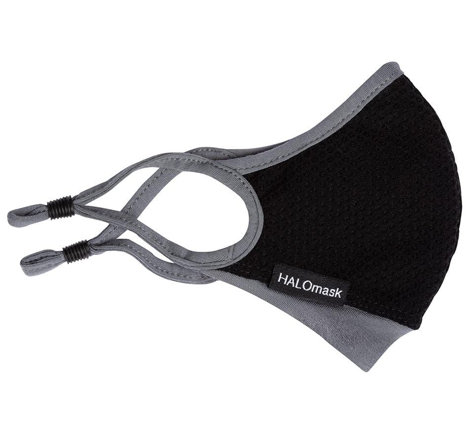 Black Mesh Mask w/ Gray Trim