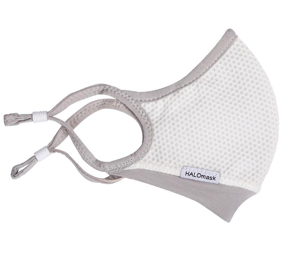 White Mesh w/ Gray Trim HALOmask 