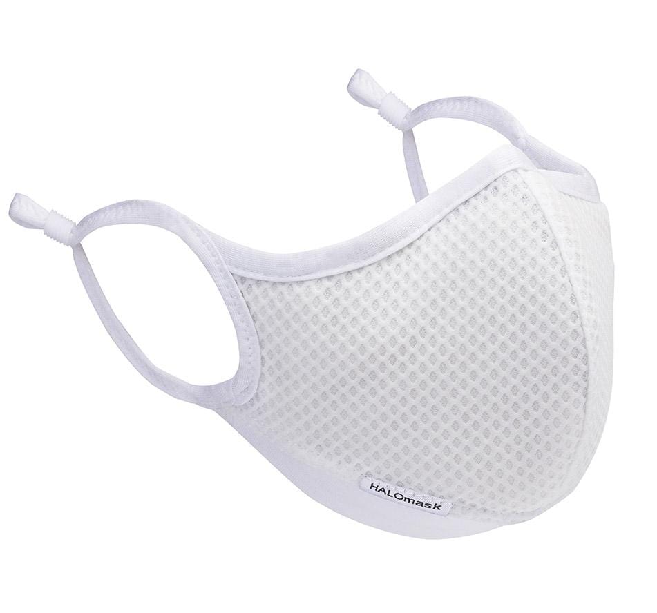Kids White Mesh Mask With HALO Nanofilter