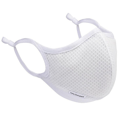 Kids White Mesh Mask With HALO Nanofilter