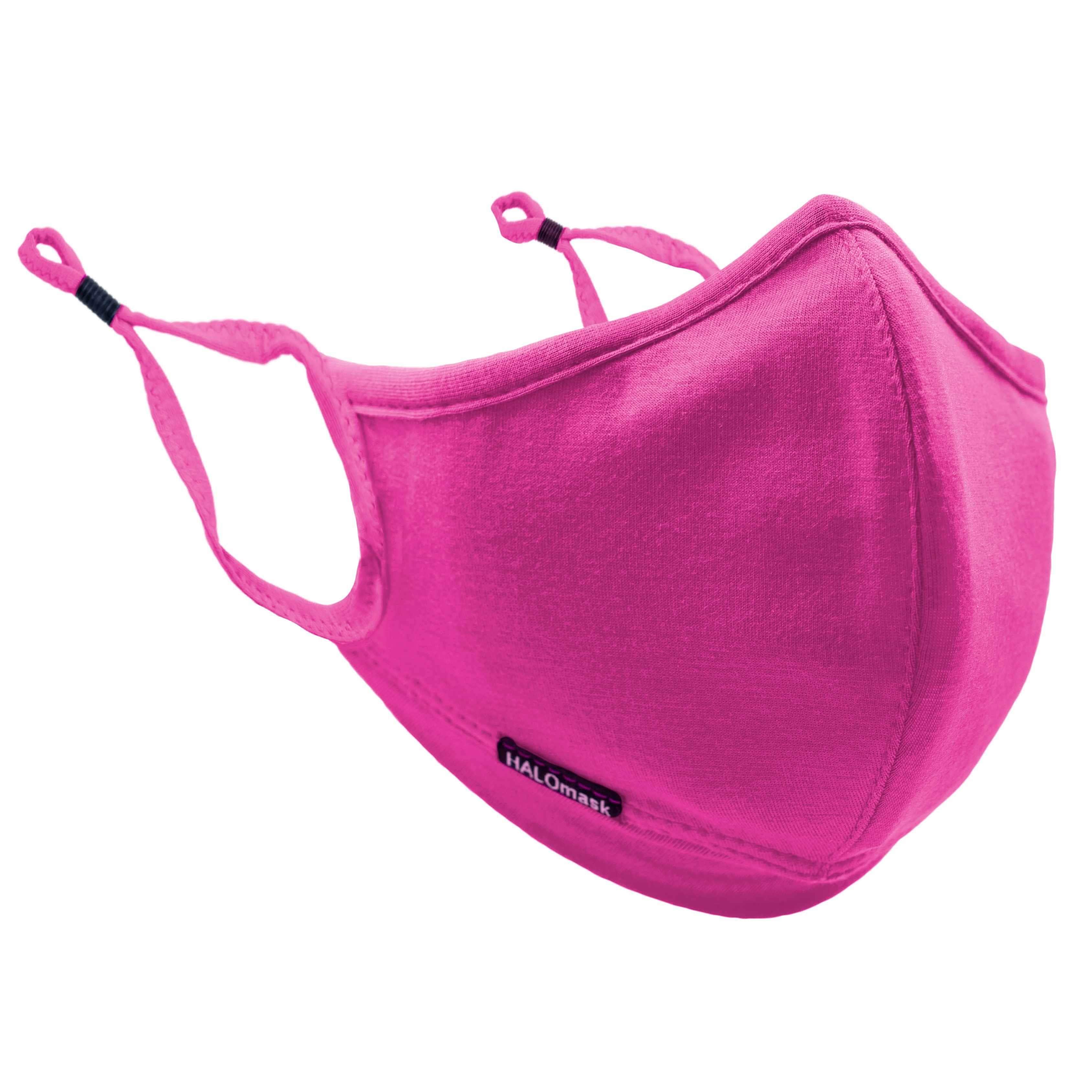 Pink Flo Mask Hot Pink HALOmask | Nanofiber Face Mask for Women – HALOLIFE