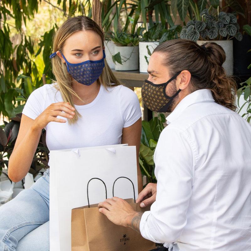 HALOmask Unity Edition Blue Mask with Nanofilter™ Technology