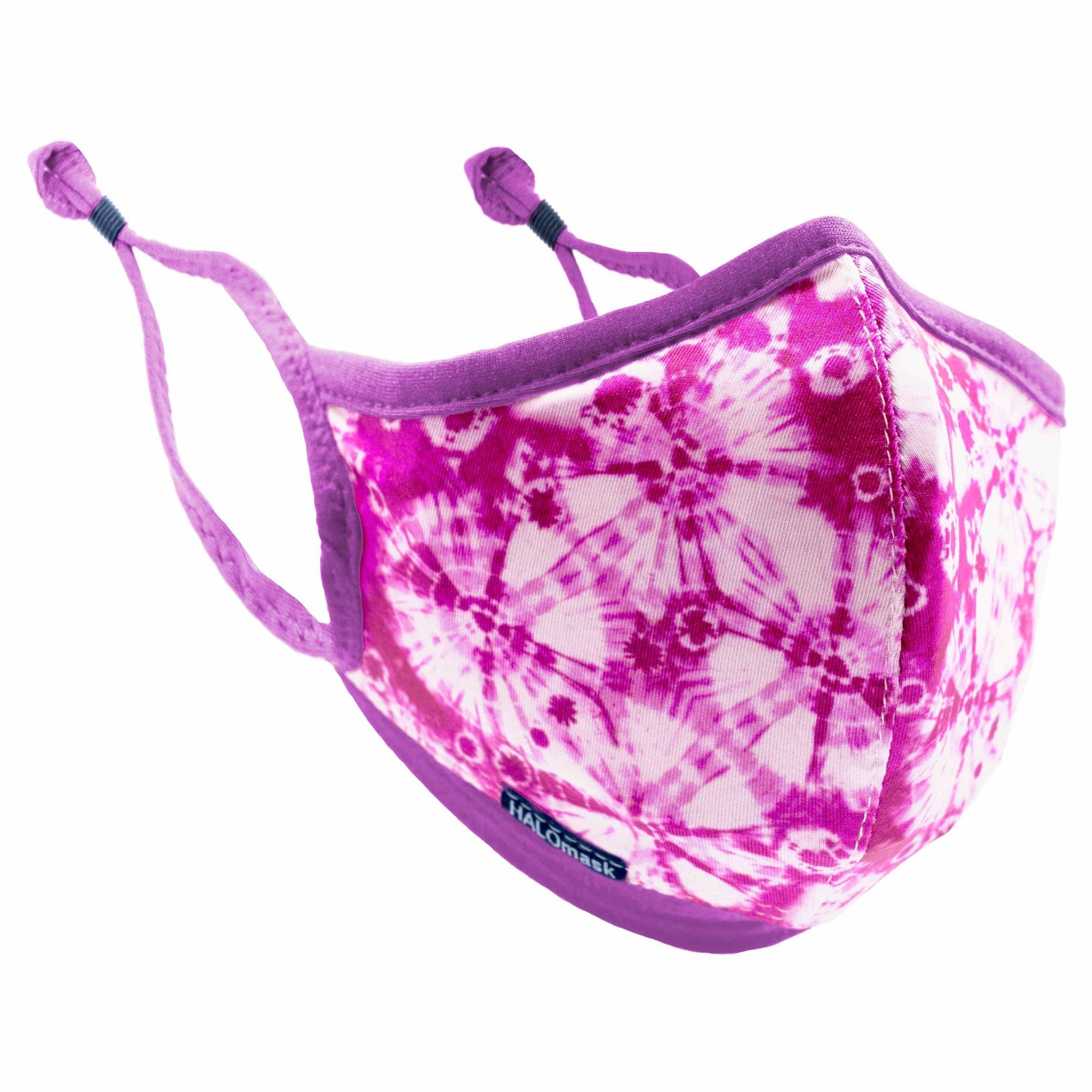 Maroon Tie Dye HALOmask 