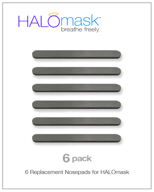 Nose Pad Replacement 6 pack for HALOmask